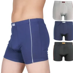7Days Bodywear Herren Boxershorts (3 Stück) mit farbigen Seitenstreifen