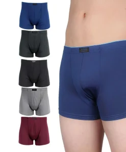 7Days Bodywear Herren Boxershorts (5 Stück) in diversen Unifarbtönen