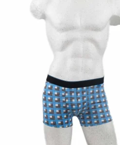 7DAYS Bodywear Retropants kariert (3 Stück) aus Microfaser