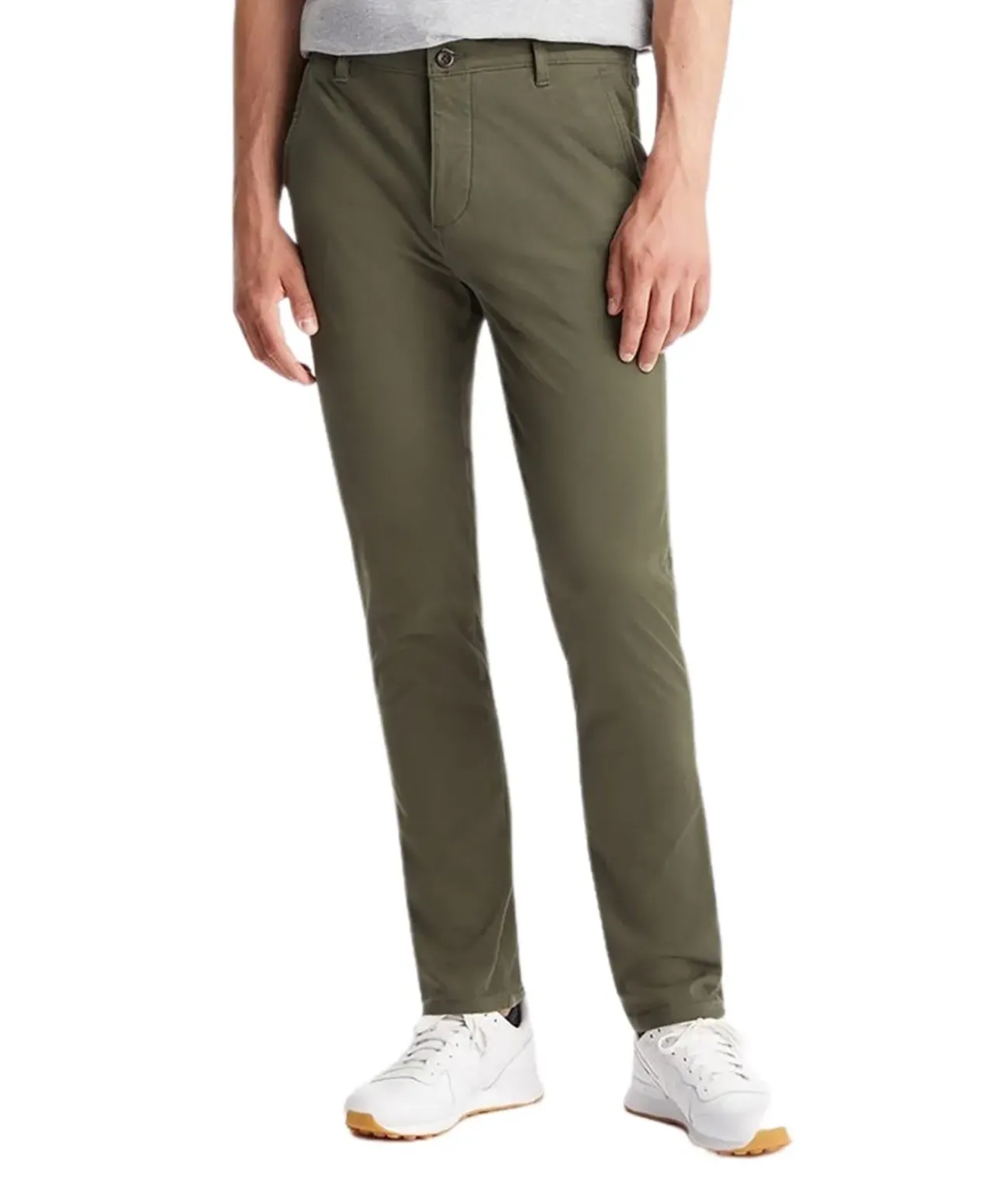 Dockers Alpha - Chino Hose aus grünem Supreme Flex Material