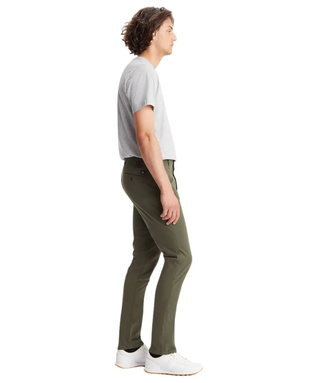 Dockers Alpha - Chino Hose aus grünem Supreme Flex Material