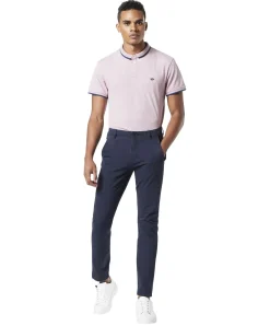 Dockers Alpha - marineblaue Chino hose mit flexiblen Hosenbund