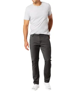 Dockers Alpha Skinny Chinohose in verwaschenem Dunkelgrau