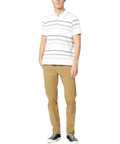 Dockers Chino Slim Fit 360 Flex in Hellbraun