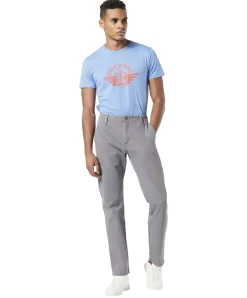 Dockers Chinohose Alpha aus hellgrauen Smart 360 Flex