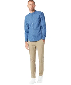 Dockers Chinohose Alpha in beige und flexiblen Hosenbund