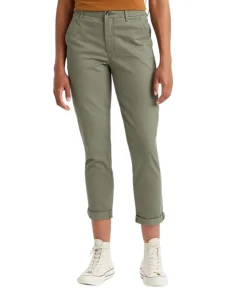 Dockers Chinohose mit Slim Fit in grüner Camo Färbung