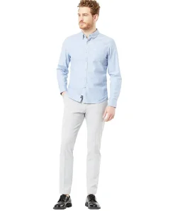 Dockers Hellblaues Oxford Shirt in schmaler Passform