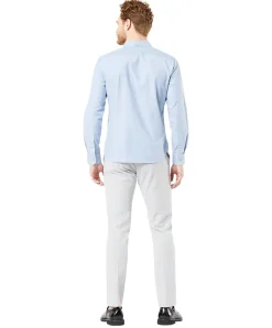 Dockers Hellblaues Oxford Shirt in schmaler Passform