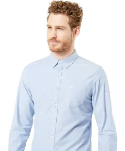 Dockers Hellblaues Oxford Shirt in schmaler Passform