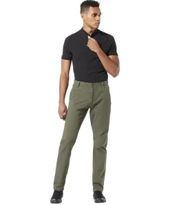 Dockers Herren Chino Alpha Smart 360 Flex in Olive