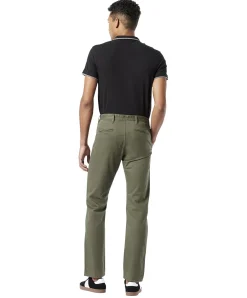 Dockers Hose Alpha Slim Tarped in grünem Olive