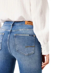 Garcia Celia Jeans Slim Fit in blauer Vintage Waschung