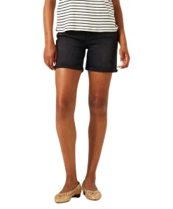 Garcia Celia Slim Bermuda Jeans in Dark Used
