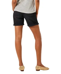 Garcia Celia Slim Bermuda Jeans in Dark Used