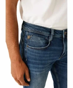 Garcia Herren Jeans Tapered Rocko 690 in Mittelblau