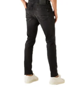 Garcia Herren Jeans Tapered Rocko in dunklem Used Grey