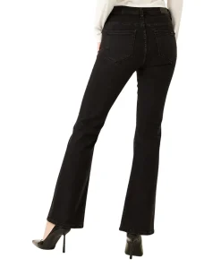 Garcia Jeans Flared Celia 245 in Schwarz mit hoher Taille