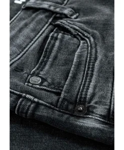 Garcia Jeans Slim Fit Celia mit hoher Taille in Dunkelgrau