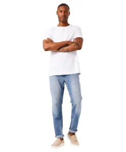 Garcia Maurizio Dad Fit Jeans in hellblauer Waschung