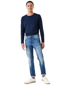 Garcia Rocko Slim fit Jeans in blauer Vintage-Waschung