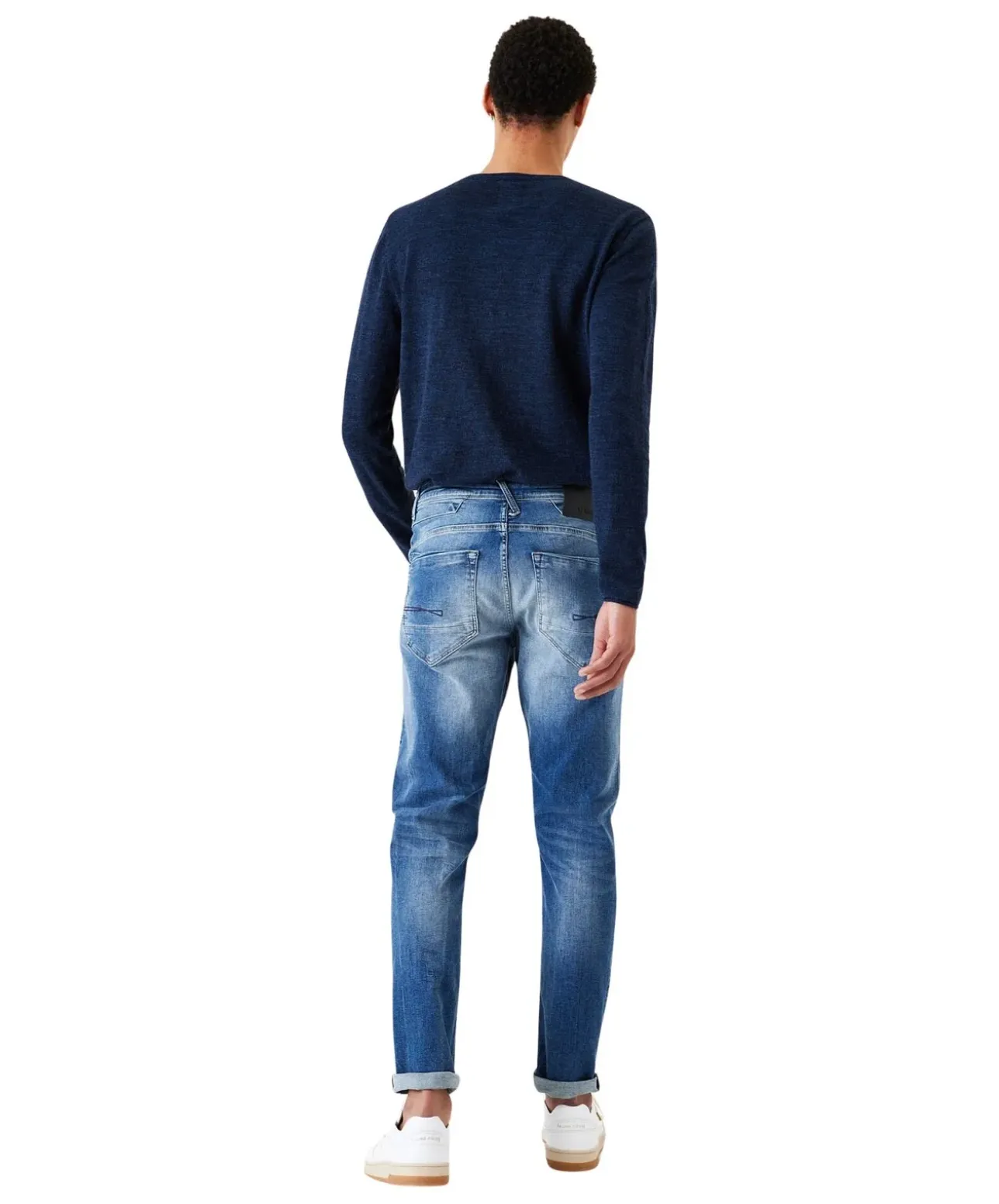 Garcia Rocko Slim fit Jeans in blauer Vintage-Waschung