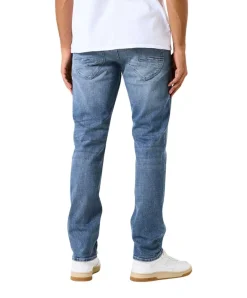 Garcia Rocko Straight Fit Jeans in Mittelblau