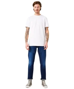 Garcia Russo Tapered Jeans in Medium Blue Used