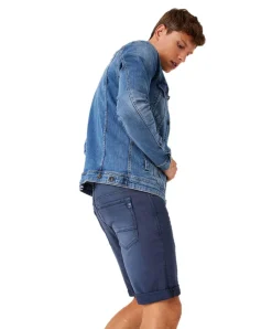 Garcia Savio Jeans Shorts in mittelblauem Used