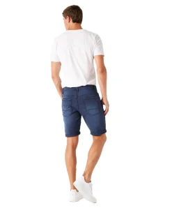 Garcia Savio Jeans Shorts in mittelblauem Used