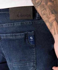 Garcia Savio Jeans Slim Fit Savio in Mittelblau