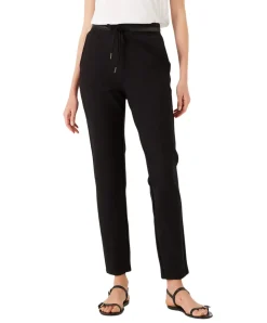 Garcia Stoffhose in Schwarz mit Stretch