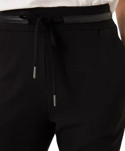 Garcia Stoffhose in Schwarz mit Stretch