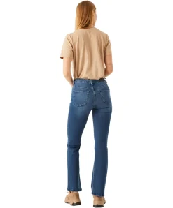Garcia T-Shirt in beige mit kleinem Brustprint