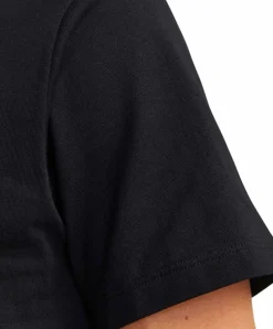 Jack & Jones Basic T-Shirt mit V-Neck in Schwarz