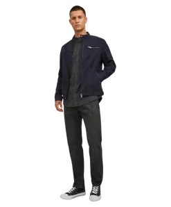 Jack & Jones Bikerjacke Rocky aus Kunstwildleder