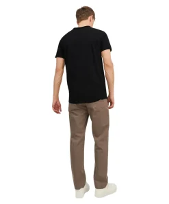 Jack & Jones Bio Baumwolle T Shirt Basher Tee in Schwarz