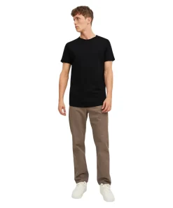 Jack & Jones Bio Baumwolle T Shirt Basher Tee in Schwarz