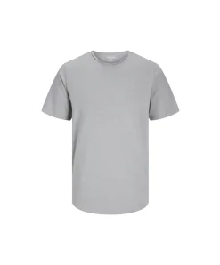 Jack & Jones Bio Baumwolle T Shirt Basher Tee in Grau