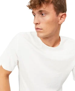 Jack & Jones Bio Baumwolle T Shirt Basher Tee in Weiß