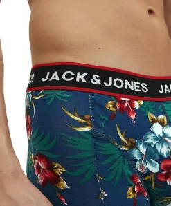 Jack & Jones Boxershorts Flower im 3er Pack