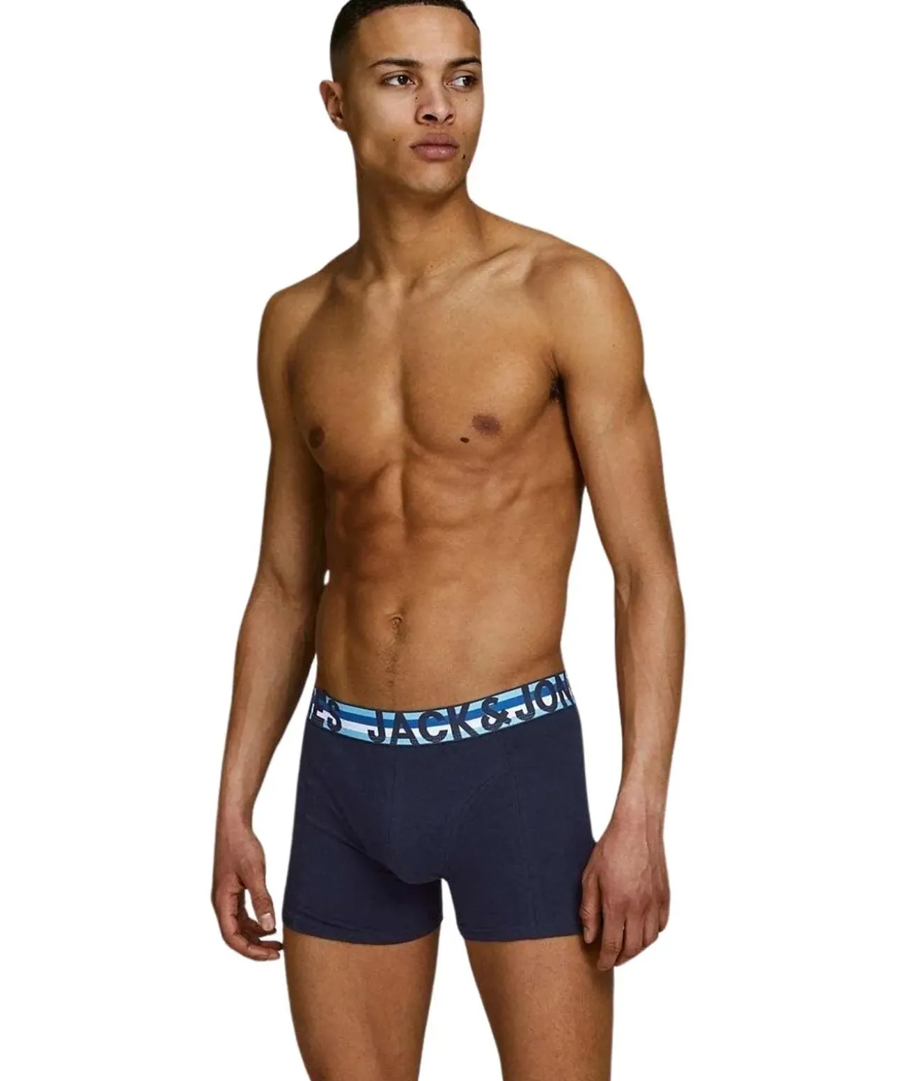 Jack & Jones Boxershorts Henrik Trunks im 3 Pack
