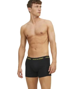 Jack & Jones Boxershorts im 3er Pack mit Schriftzug am Bund