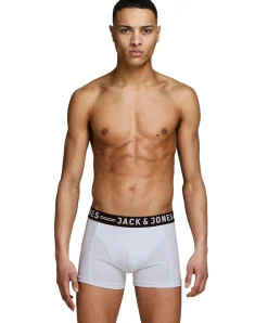 Jack & Jones Boxershorts Mehrfarbig mit elastischem Bund im 3er-Pack