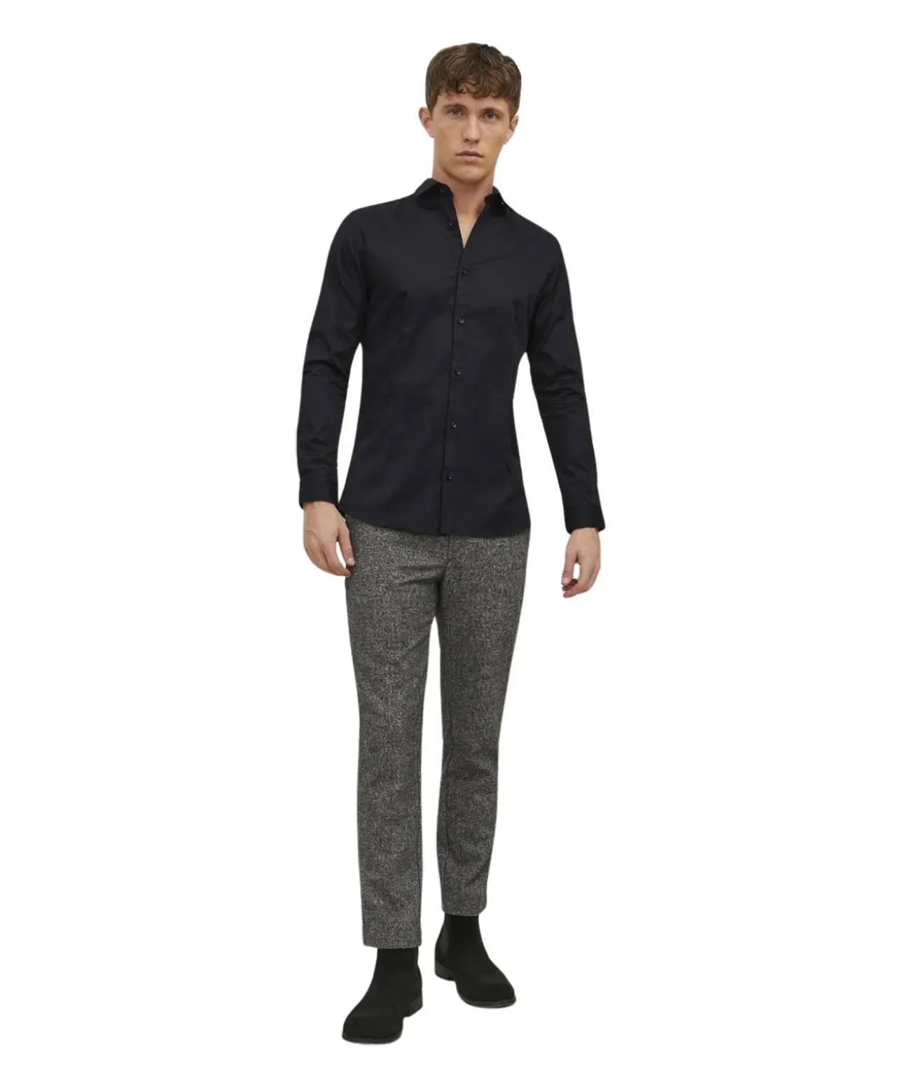 Jack & Jones Business-Hemd Parma in Schwarz