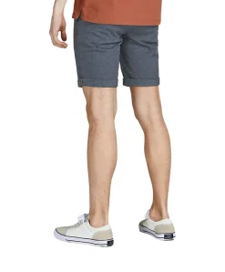 Jack & Jones Chino Shorts Fury in blauer Faded Optik