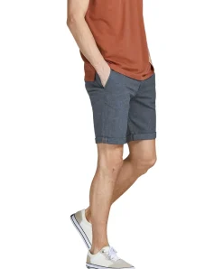 Jack & Jones Chino Shorts Fury in blauer Faded Optik