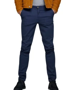 Jack & Jones Chino-Hose Marco Bowie in Dunkelblau