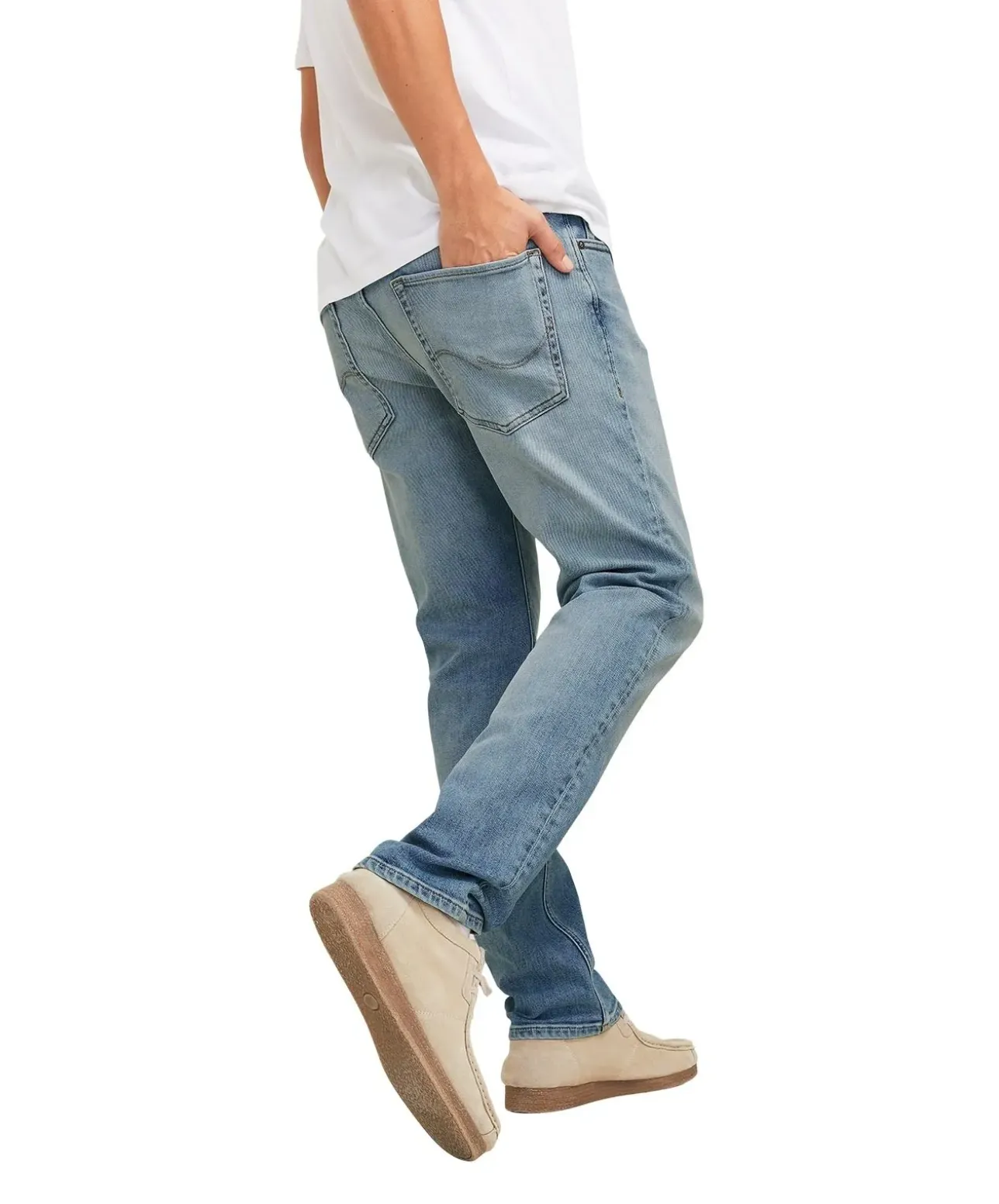Jack & Jones Clark Original Jeans Regular Fit in Blau