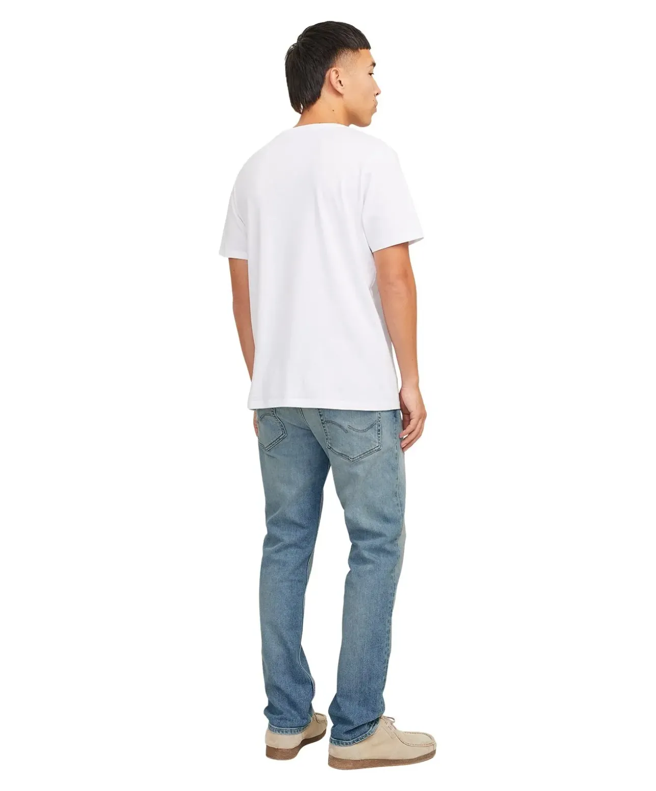 Jack & Jones Clark Original Jeans Regular Fit in Blau